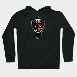 ARROWHEAD 6 (MEDICINE WHEEL) Hoodie